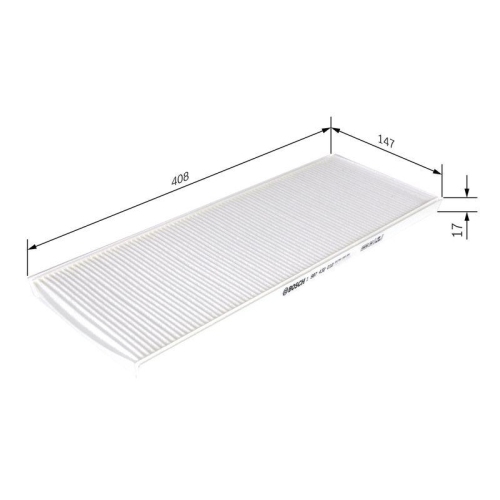 Filter Cabin Air Bosch 1987432010 for Gmc Opel Vauxhall Chevrolet Holden