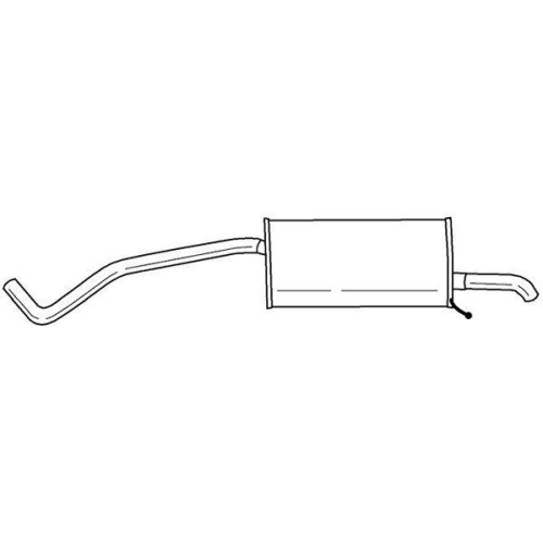 Endschalld&auml;mpfer Sigam 60623 f&uuml;r VW