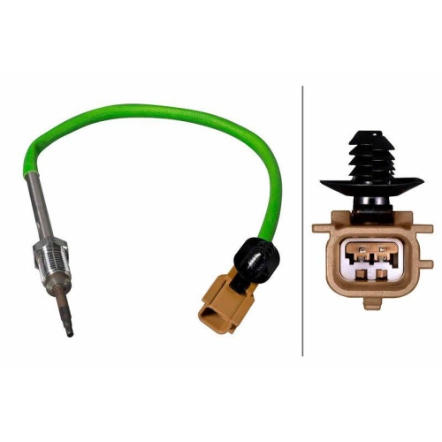 Sensor Abgastemperatur Hella 6PT 358 226-461 f&uuml;r Mercedes Benz Mercedes Benz