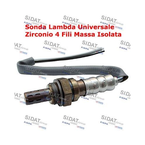Lambdasonde Sidat 90054 f&uuml;r Alfa Romeo Audi Bmw Chrysler Citro&euml;n Daihatsu Dodge