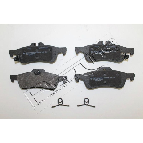 Bremsbelagsatz Scheibenbremse Red-line 27TO074 f&uuml;r Daihatsu Honda Toyota Lexus