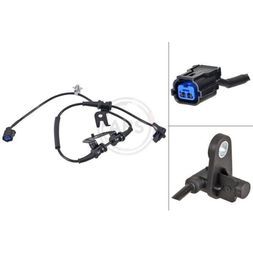 Sensor Raddrehzahl A.b.s. 31617 f&uuml;r Hyundai Vorderachse Rechts