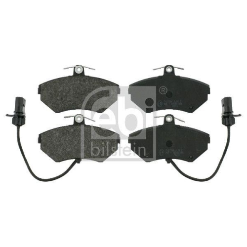 Bremsbelagsatz Scheibenbremse Febi Bilstein 16340 f&uuml;r Audi Seat VW Vorderachse