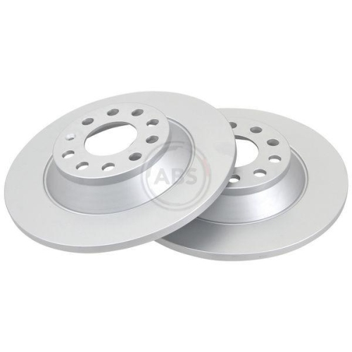 Brake Disc A.b.s. 17629 Coated for Audi Vag Rear Axle