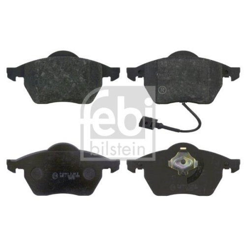 Bremsbelagsatz Scheibenbremse Febi Bilstein 16334 f&uuml;r Audi Seat Skoda VW
