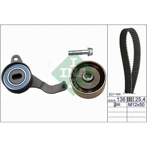 Zahnriemensatz Schaeffler Ina 530 0047 10 für Mazda Opel Vauxhall General Motors