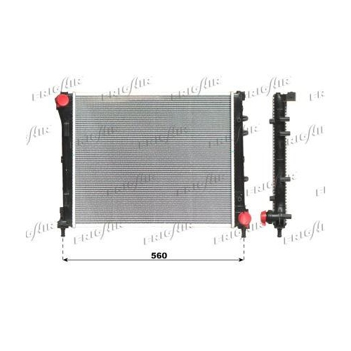 K&uuml;hler Motork&uuml;hlung Frigair 0104.3134 f&uuml;r Ford Alfarome/fiat/lanci