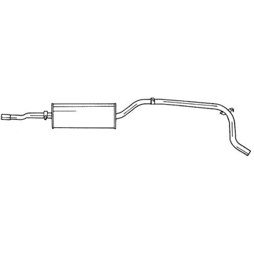 Endschalld&auml;mpfer Sigam 60644 f&uuml;r VW