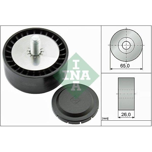 Umlenk /f&uuml;hrungsrolle Keilrippenriemen Schaeffler Ina 532 0802 10 f&uuml;r