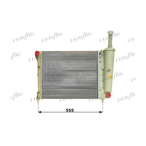 K&uuml;hler Motork&uuml;hlung Frigair 0104.3135 f&uuml;r Ford Alfarome/fiat/lanci