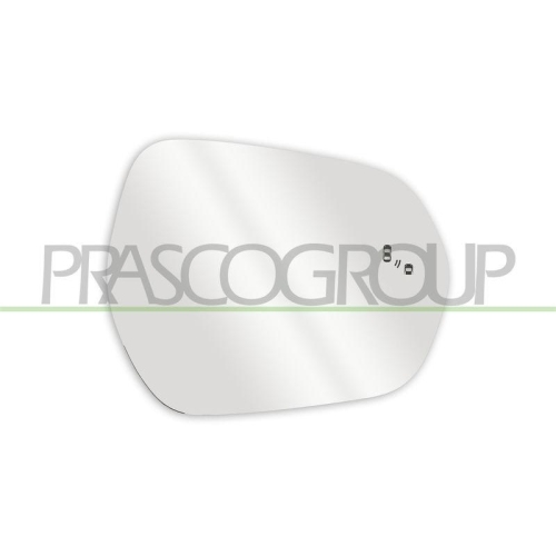 Spiegelglas Au&szlig;enspiegel Prasco FD6207523 f&uuml;r Ford Rechts