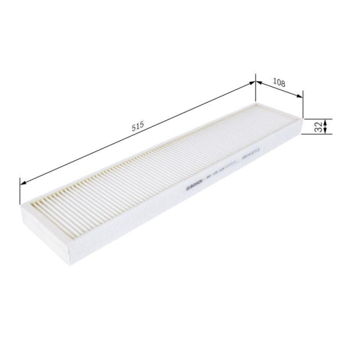 Filter Innenraumluft Bosch 1987432018 f&uuml;r Ford Gmc