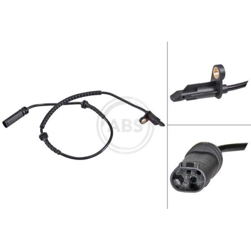 Sensor Raddrehzahl A.b.s. 32134 f&uuml;r Bmw Mini Standard Automobile Vorderachse