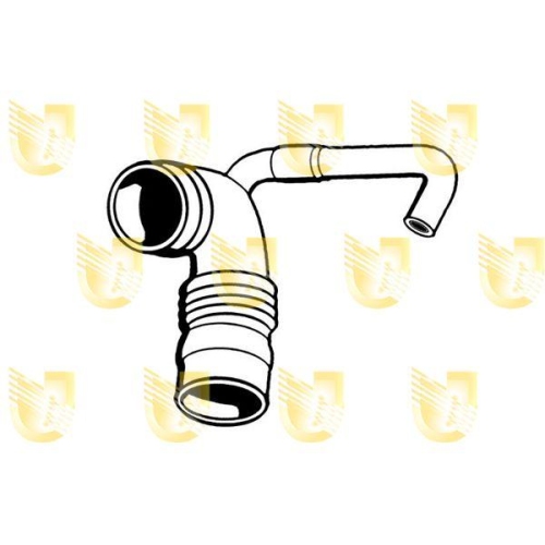 Ansaugschlauch Luftfilter Unigom S2250 f&uuml;r Fiat