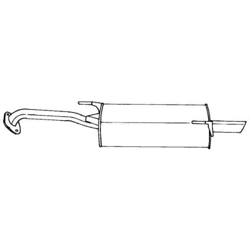 Endschalld&auml;mpfer Sigam 44673 f&uuml;r Toyota
