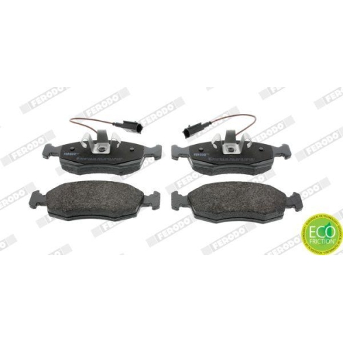 Bremsbelagsatz Scheibenbremse Ferodo FDB4353 Premier Eco Friction f&uuml;r Fiat