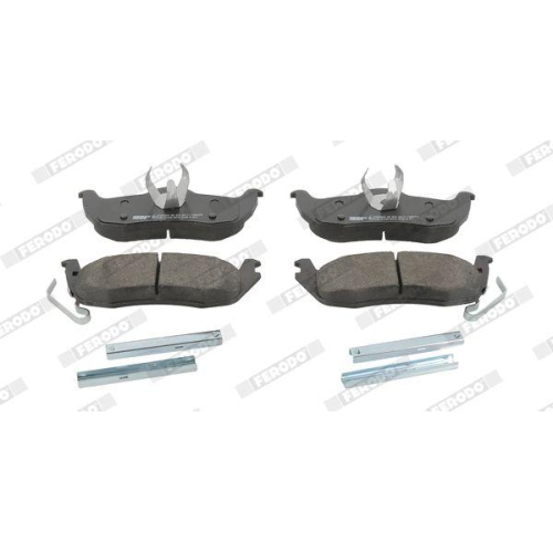 Bremsbelagsatz Scheibenbremse Ferodo FDB4075 Premier Eco Friction f&uuml;r Nissan