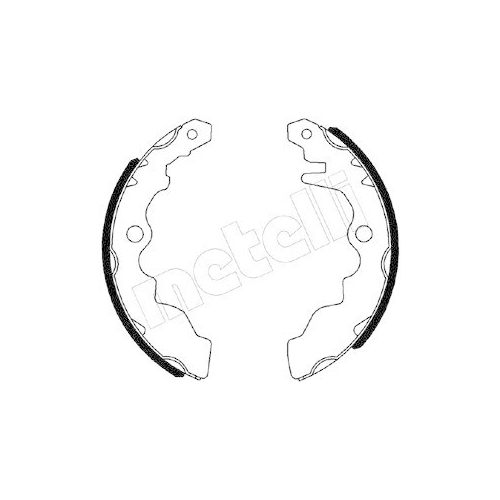 Bremsbackensatz Metelli 53-0630 f&uuml;r Tata Hinterachse