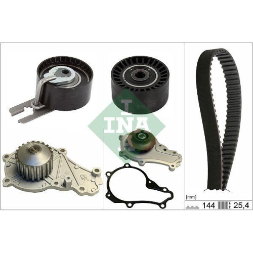 Wasserpumpe + Zahnriemensatz Schaeffler Ina 530 0615 30 f&uuml;r Mazda