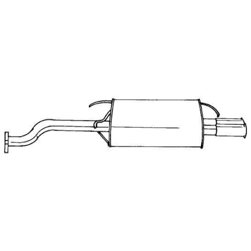 Endschalld&auml;mpfer Sigam 65628 f&uuml;r Rover