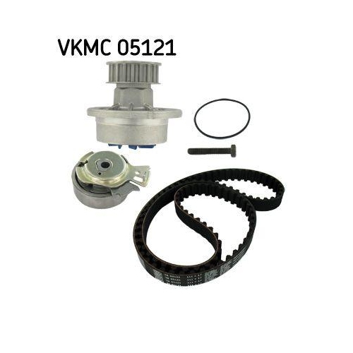 Wasserpumpe + Zahnriemensatz Skf VKMC 05121 f&uuml;r Opel Vauxhall Daewoo Buick (sgm)