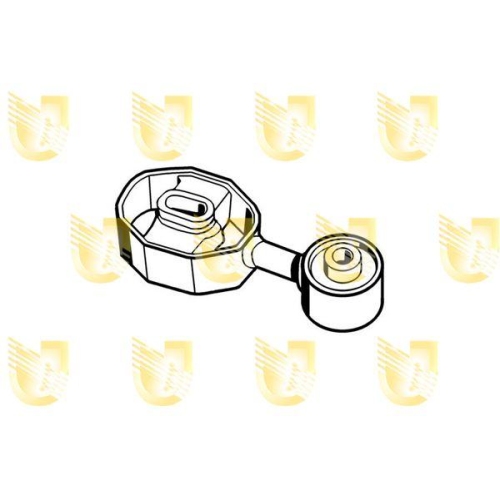 Lagerung Motor Unigom 396524 f&uuml;r Opel Hinten