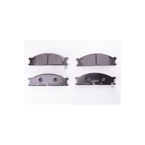 Bremsbelagsatz Scheibenbremse Hella 8DB 355 005-651 f&uuml;r Ford Isuzu Nissan Subaru