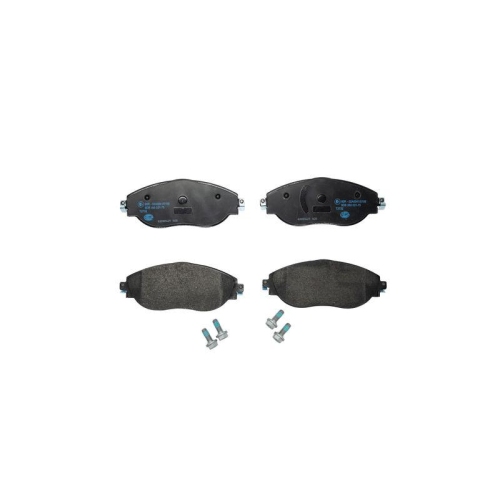 Bremsbelagsatz Scheibenbremse Hella 8DB 355 031-751 f&uuml;r Audi Seat Skoda VW