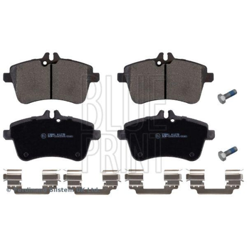 Bremsbelagsatz Scheibenbremse Blue Print ADU174227 f&uuml;r Mercedes Benz Vorderachse