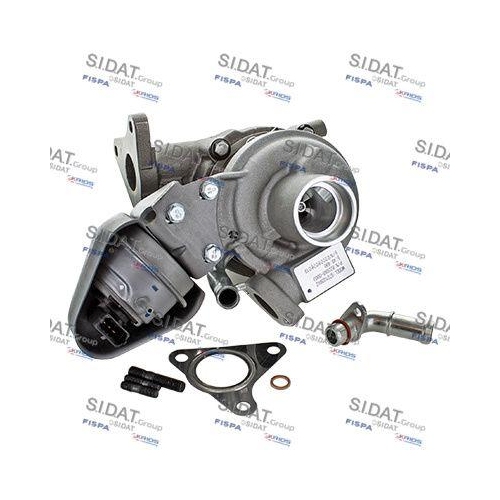 Lader Aufladung Sidat 49.490 Etp Turbo f&uuml;r Alfa Romeo Fiat Lancia Opel