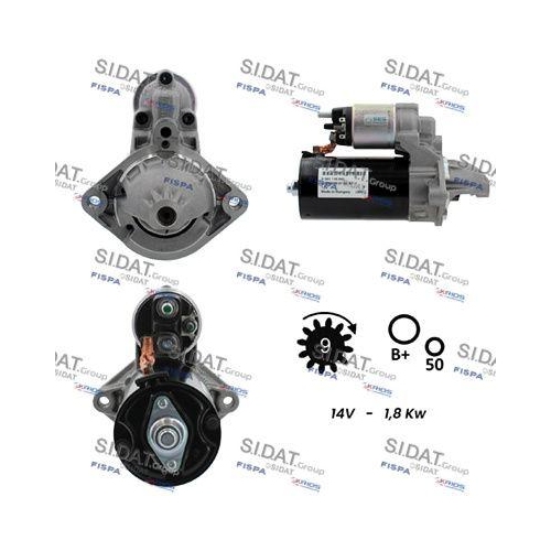 Starter Sidat S12BH0090 f&uuml;r Bmw Steyr