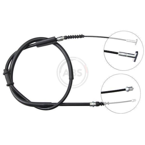 Seilzug Feststellbremse A.b.s. K13658 f&uuml;r Fiat Hinten Rechts