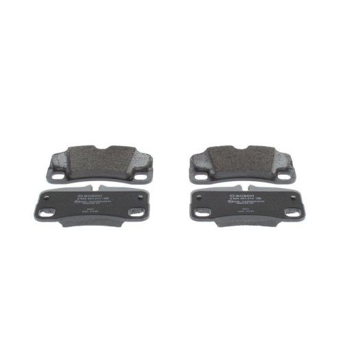 Bremsbelagsatz Scheibenbremse Bosch 0986494974 f&uuml;r Porsche Hinterachse