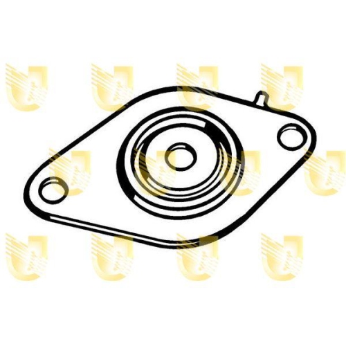 Lagerung Motor Unigom 396757 f&uuml;r Renault Vorne Vorne Links