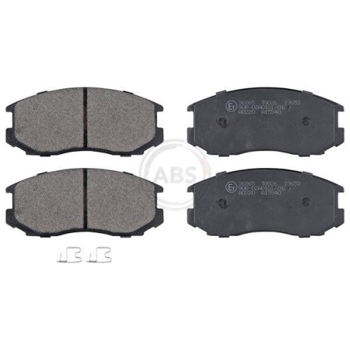 Bremsbelagsatz Scheibenbremse A.b.s. 36865 f&uuml;r Daihatsu Mitsubishi Toyota Proton