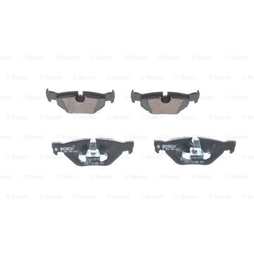 Bremsbelagsatz, Scheibenbremse BOSCH 0986494061 BMW