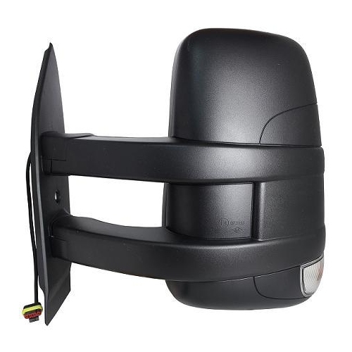 RECHTER SPIEGEL IVECO DAILY 2014 HANDBUCH MIT L&Uuml;FTER. LANGER SCHWARZER ARM 2