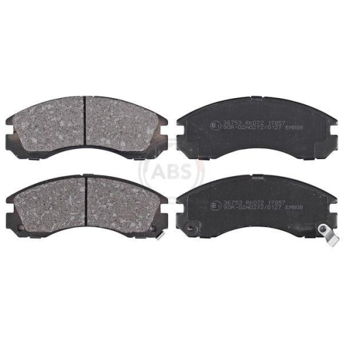 Bremsbelagsatz Scheibenbremse A.b.s. 36753 f&uuml;r Citro&euml;n Dodge Mitsubishi Peugeot