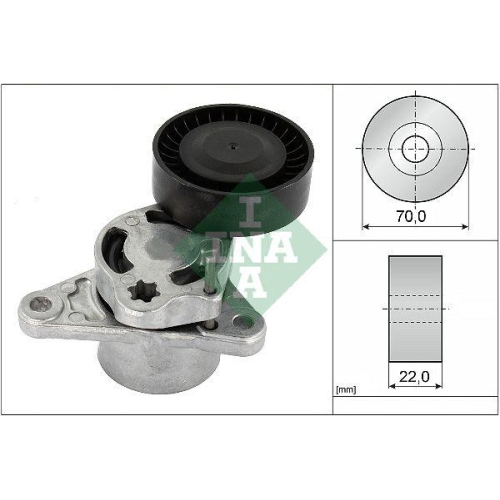 Riemenspanner Keilrippenriemen Schaeffler Ina 534 0709 10 für Mercedes Benz