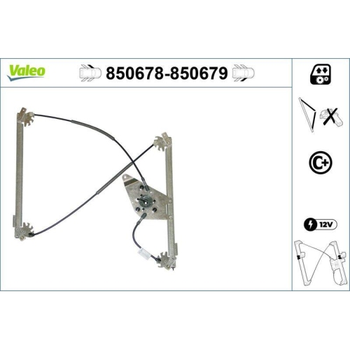 Fensterheber Valeo 850678 f&uuml;r Audi Vorne Links