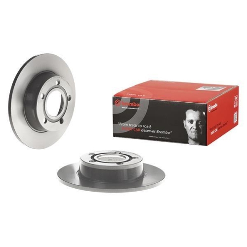 2X Brembo Bremsscheibe Hinterachse Prime Line - Uv Coated f&uuml;r Audi