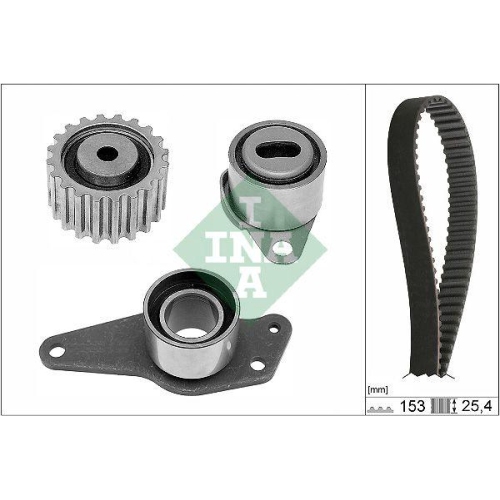 Zahnriemensatz Schaeffler Ina 530 0183 10 für Mitsubishi Renault Suzuki Volvo