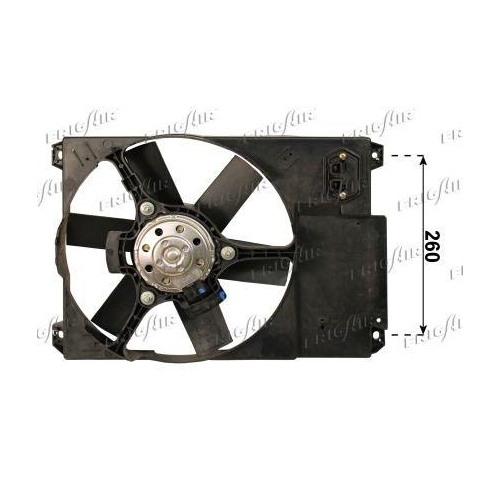 L&uuml;fter Motork&uuml;hlung Frigair 0504.1235 f&uuml;r Alfarome/fiat/lanci Citro&euml;n/peugeot