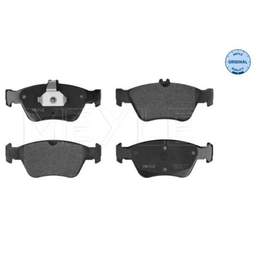 Bremsbelagsatz Scheibenbremse Meyle 0252166419 Meyle-original: True To Oe. f&uuml;r