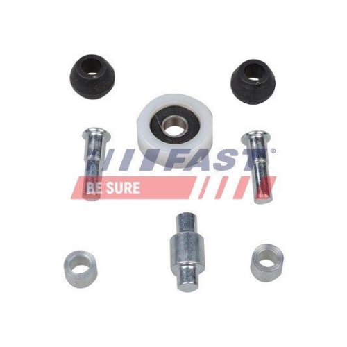 Rollenf&uuml;hrung Schiebet&uuml;r Fast FT95388 f&uuml;r Fiat Citro&euml;n Peugeot Mitte Rechts