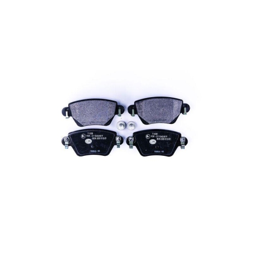 Bremsbelagsatz Scheibenbremse Hella 8DB 355 012-211 f&uuml;r Renault Fpv Hinterachse