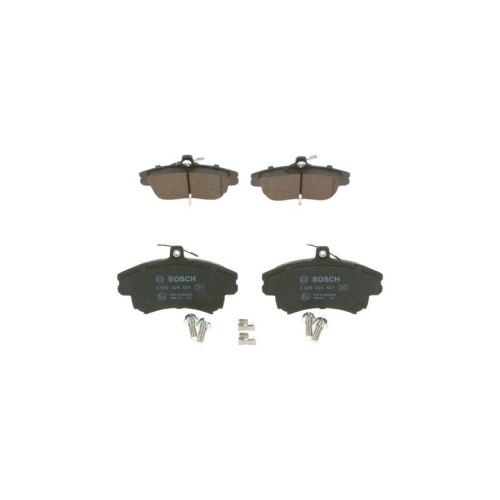 Bremsbelagsatz Scheibenbremse Bosch 0986424541 f&uuml;r Mitsubishi Volvo Smart