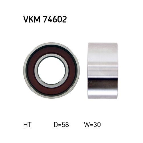 Spannrolle Zahnriemen Skf VKM 74602 f&uuml;r Mazda