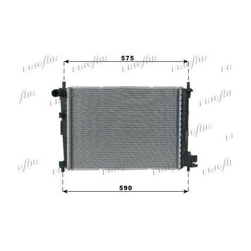 K&uuml;hler Motork&uuml;hlung Frigair 0105.3066 f&uuml;r Ford Mazda