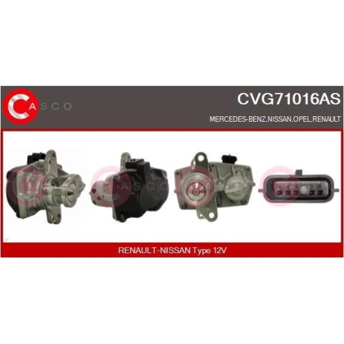 Agr Ventil Casco CVG71016AS Brand New Hq für Mercedes Benz Mercedes Benz Opel